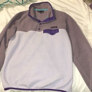 Purple Fleece Patagonia Synchilla